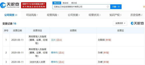 美團(tuán)關(guān)聯(lián)公司監(jiān)事變更 王興卸任，劉敏娟接棒，聚焦信息系統(tǒng)集成服務(wù)